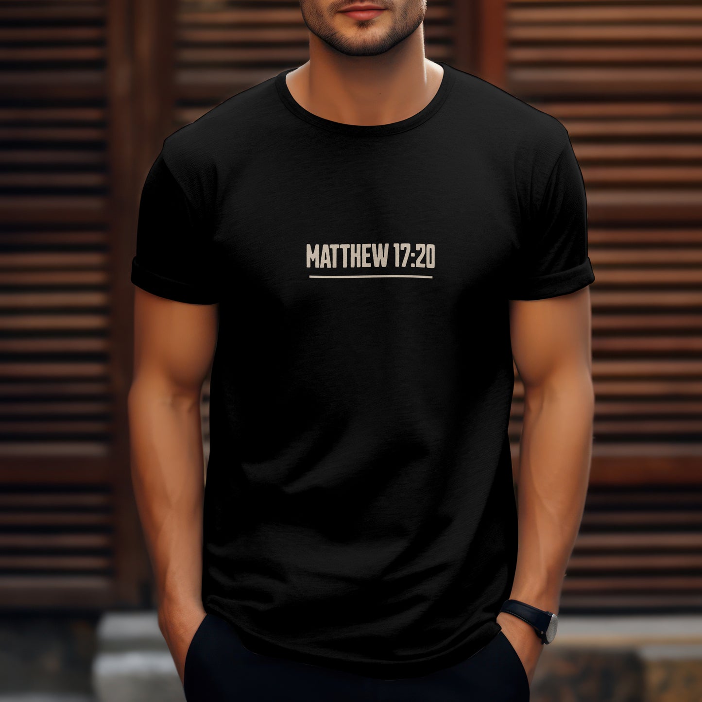 Camiseta – Matthew 17:20 (Mateus 17:20)