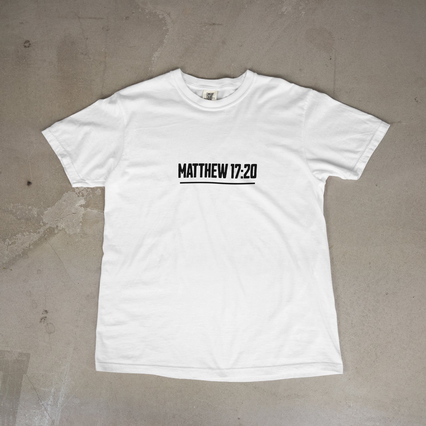 Camiseta – Matthew 17:20 (Mateus 17:20)