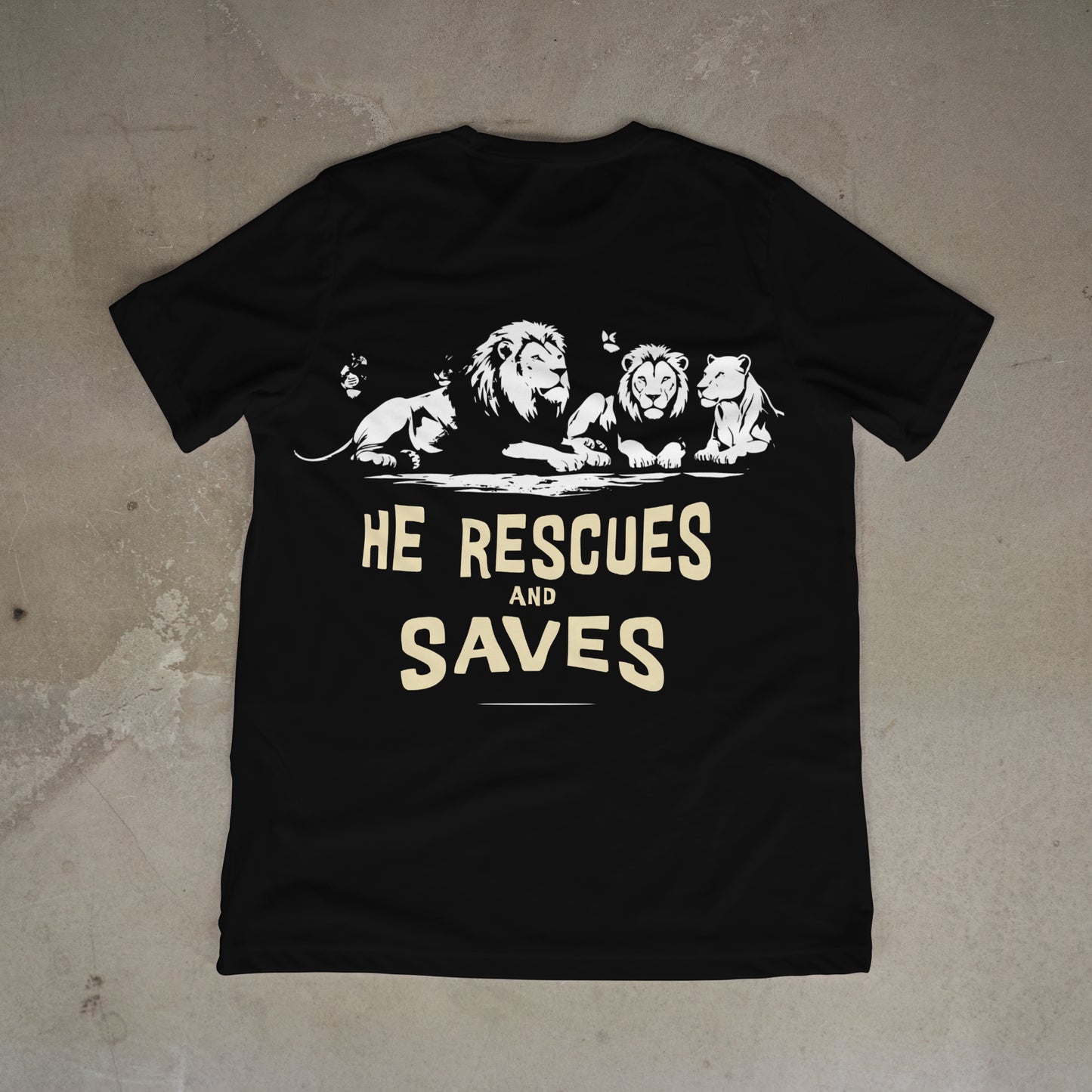 Camisa - He Rescues and Saves
